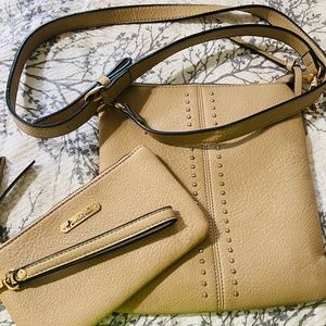 Cross body bag with wallet